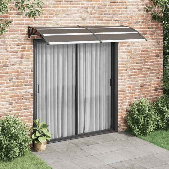 vidaXL Toldo de porta 120x100 cm PC